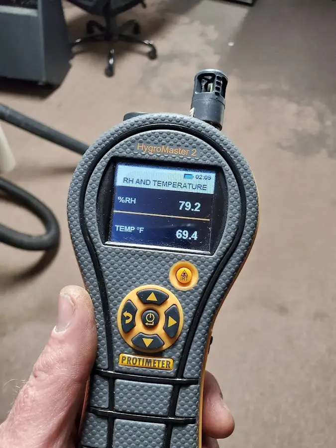 Moisture meter humidity assessment for Mold Remediation & Removal in Abilene