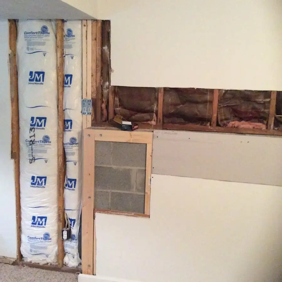 Wall insulation replacement during Odor Removal & Deodorization in Abilene